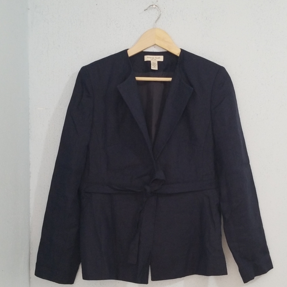 Amanda Smith Pure Linen Women's Blazer.Size 10